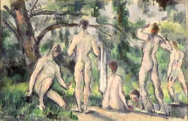 入浴者の研究、1895-98年頃